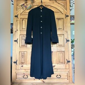🎃 💀 Men’s COSTUME Long Black Goth Duster